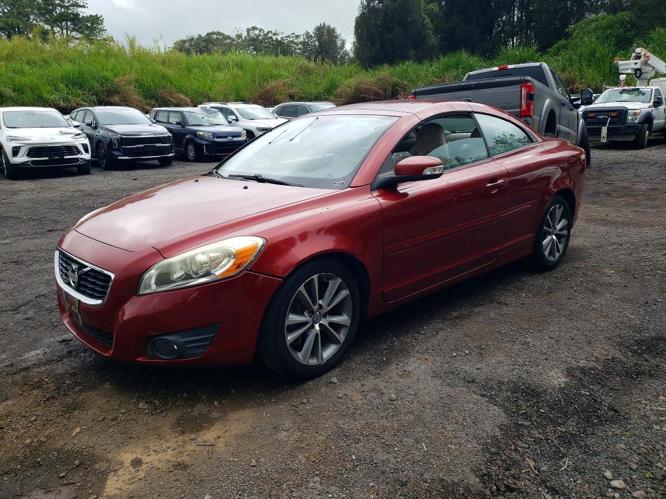 2011 Volvo C70 VIN YV1672MC5BJ110362 COPART salvage auction — VANDALISM, Hi - Certificate Of Title, sold $1 on 2026-07-20 (photo 1)
