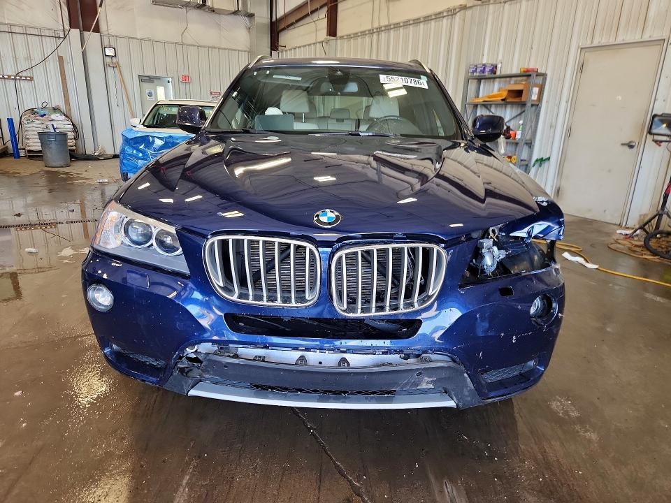 2013 BMW X3 VIN 5UXWX9C53D0A23684 COPART salvage auction — FRONT END, Mn - Cert Of Title-Prior Salvage, sold $325 on 2026-07-27 (photo 5)