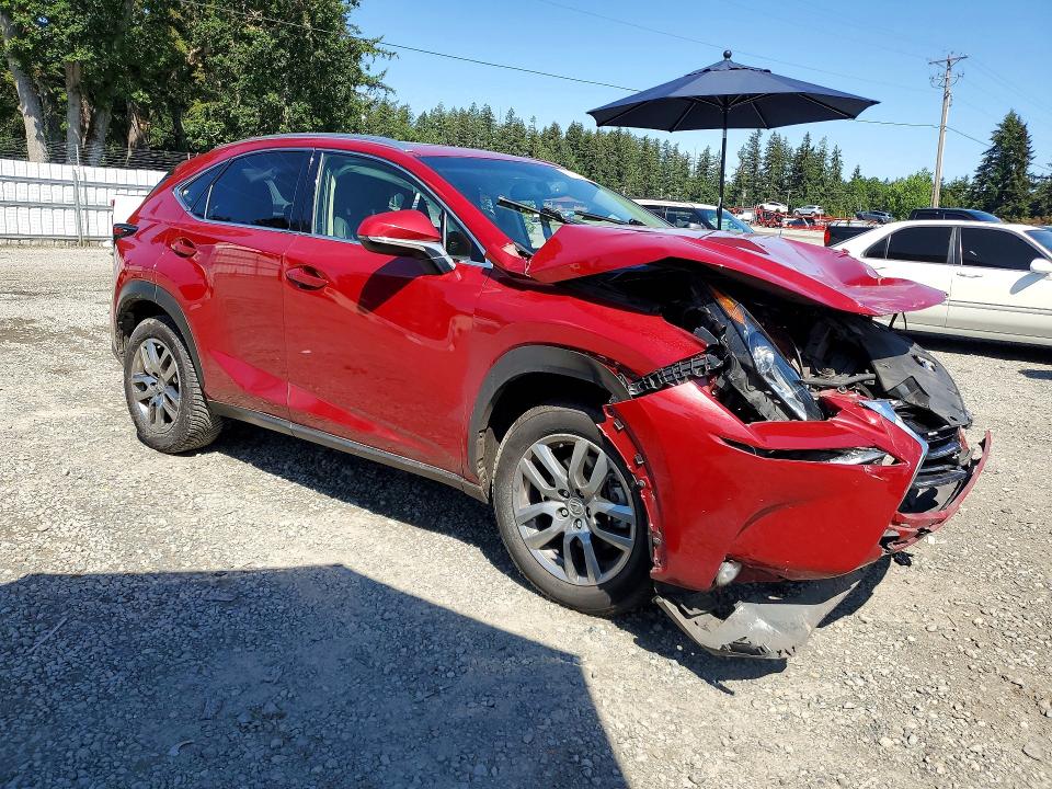 2015 Lexus Nx VIN JTJBARBZ8F2029987 COPART salvage auction — FRONT END, Wa - Bill Of Sale, sold $2,150 on 2026-07-07 (photo 4)