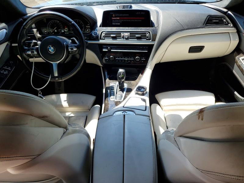 2017 BMW 6er VIN WBA6D6C56HG388313 COPART salvage auction — FRONT END, On - Permit Salvage, sold $200 on 2026-07-30 (photo 8)