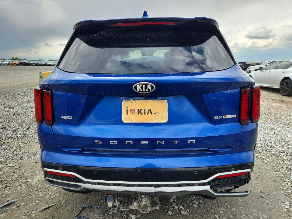 2021 Kia Sorento VIN 5XYRHDLF9MG058387 COPART salvage auction — FRONT END, CO - PUBLIC - SALVAGE TITLE, sold $2,000 on 2026-07-30 (photo 6)