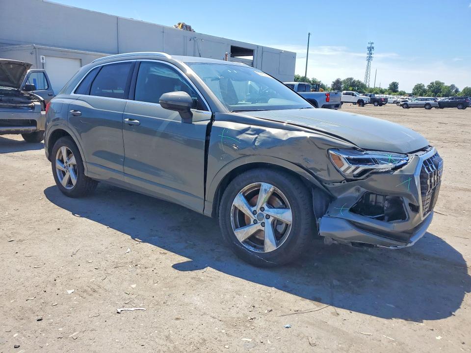 2020 Audi VIN WA1BECF34L1009385 COPART salvage auction — FRONT END, Ca - Salvage Certificate, sold $500 on 2026-07-01 (photo 4)