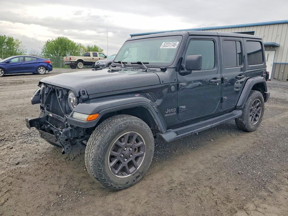 2021 Jeep Wrangler / VIN 1C4HJXDM5MW559360 COPART salvage auction — FRONT END, Pa - Certificate Of Salvage, sold $10,800 on 2026-07-02 (photo 1)