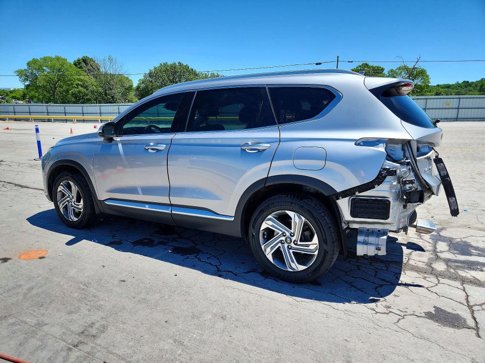 2021 Hyundai VIN 5NMS64AJ7MH362290 COPART salvage auction — REAR END, Tn - Salvage Certificate, sold $7,800 on 2026-07-29 (photo 2)