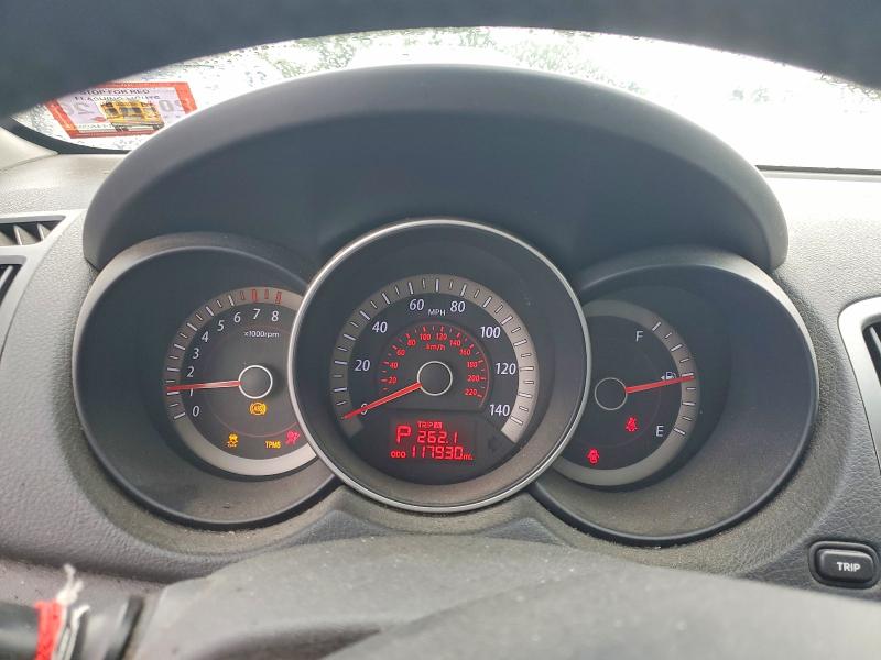 2010 Kia Forte VIN KNAFU6A28A5294105 COPART salvage auction — FRONT END, Nj - Cert Of Title-Salvage, sold $150 on 2026-07-30 (photo 9)