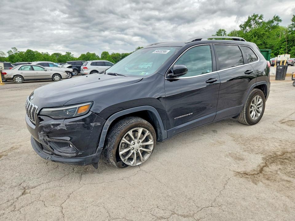 2021 Jeep Cherokee VIN 1C4PJMMX7MD240705 COPART salvage auction — REAR END, Pa - Certificate Of Salvage, sold $1,900 on 2026-07-02 (photo 1)
