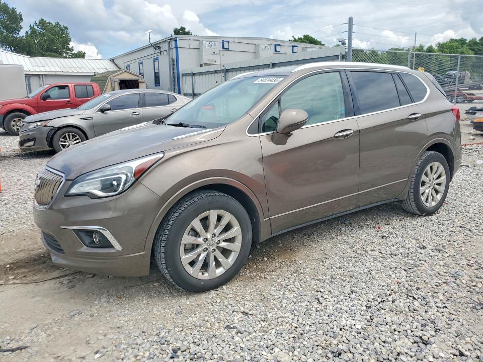 2018 Buick Envision VIN LRBFX1SA0JD025054 COPART salvage auction — REAR END, Ar - Cert Of Title-Salvage, sold $4,800 on 2026-07-22 (photo 1)