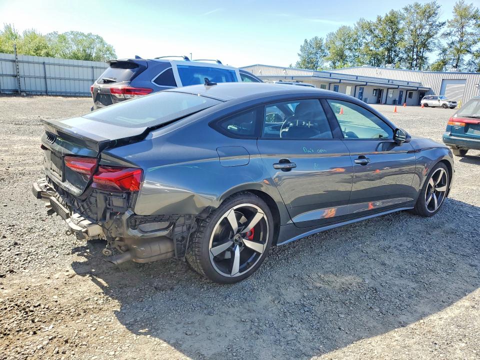 2024 Audi A5 VIN WAUEACF54RA020778 COPART salvage auction — REAR END, WA - BILL OF SALE, sold $14,800 on 2026-08-17 (photo 3)