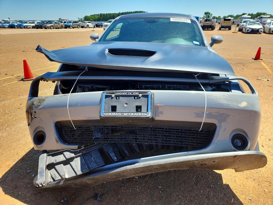2021 Dodge Challenger VIN 2C3CDZFJ5MH672471 COPART salvage auction — FRONT END, Tx - Salvage Vehicle Title, sold $12,300 on 2026-07-13 (photo 5)