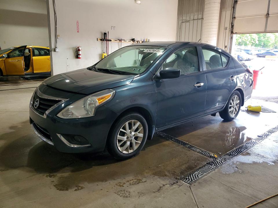 2016 Nissan Versa VIN 3N1CN7AP2GL839862 COPART salvage auction — FRONT END, Pa - Certificate Of Salvage, sold $800 on 2026-07-02 (photo 1)