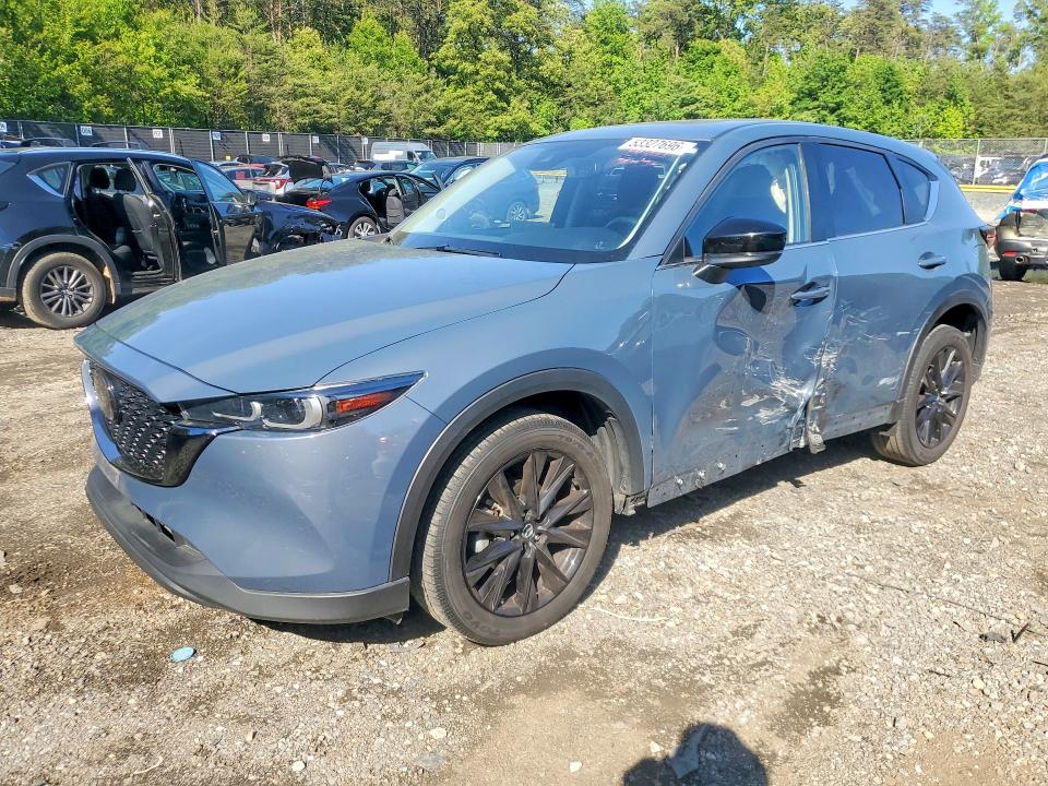 2022 Mazda VIN JM3KFBCMXN0639891 COPART salvage auction — SIDE, Md - Cert Of Salvage < 75% Damage, sold $9,000 on 2026-07-24 (photo 1)