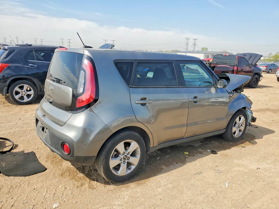2019 Kia VIN KNDJN2A28K7007998 COPART salvage auction — FRONT END, Il - Salvage Certificate, sold $700 on 2026-07-28 (photo 3)