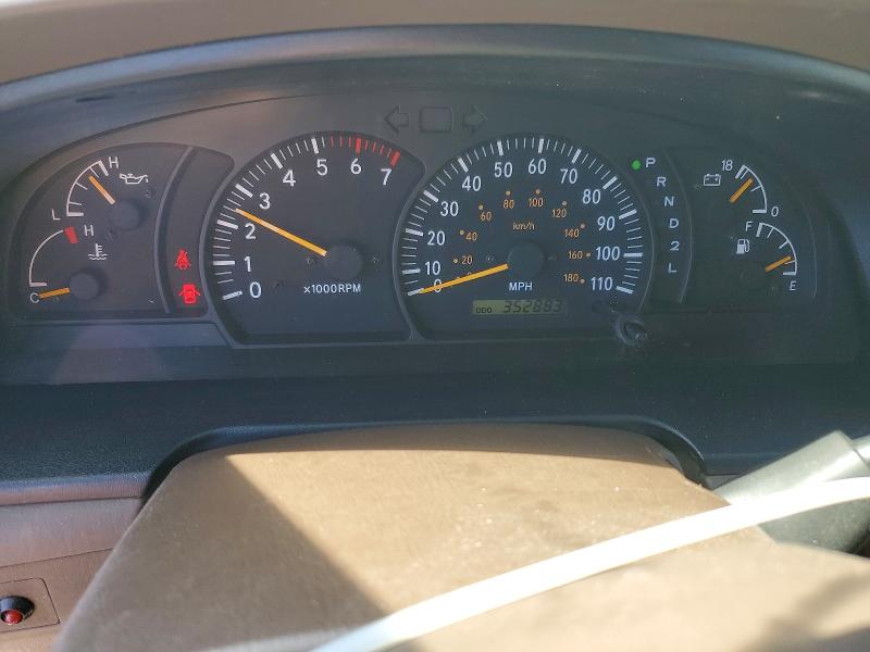 2001 Toyota Tundra VIN 5TBRT38111S193635 COPART salvage auction — REAR END, Ca - Non-Repairable Vehicle Cert, sold $1,800 on 2026-07-28 (photo 9)