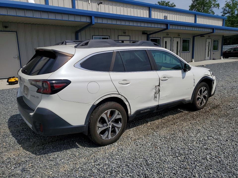 2021 Subaru VIN 4S4BTANC4M3213820 COPART salvage auction — SIDE, Nc - Salvage Certificate Of Title, sold $2,000 on 2026-07-02 (photo 3)
