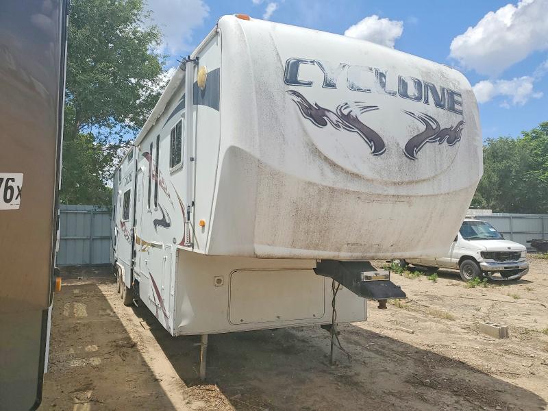 2008 Heartland rv VIN 5SFGF40398E007202 COPART salvage auction — HAIL, KS - CERT OF TITLE-SALVAGE, sold $80 on 2026-09-24 (photo 1)