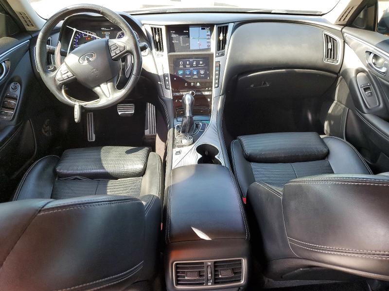 2015 Infiniti Q50 VIN JN1BV7AR7FM414722 COPART salvage auction — SIDE, Il - Salvage Certificate, sold $7,100 on 2026-07-10 (photo 8)