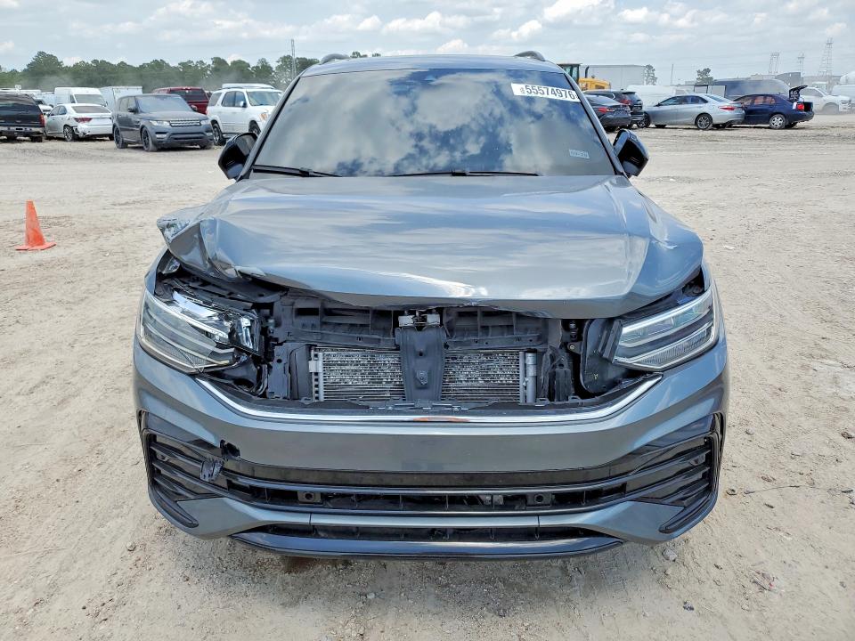 2023 Volkswagen Tiguan VIN 3VVCB7AX6PM140509 COPART salvage auction — FRONT END, Tx - Certificate Of Title, sold $11,300 on 2026-07-02 (photo 5)