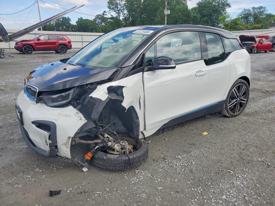 2021 BMW I3 VIN WBY8P2C0XM7J95400 COPART salvage auction — FRONT END, Nc - Salvage Certificate Of Title, sold $3,450 on 2026-07-08 (photo 1)