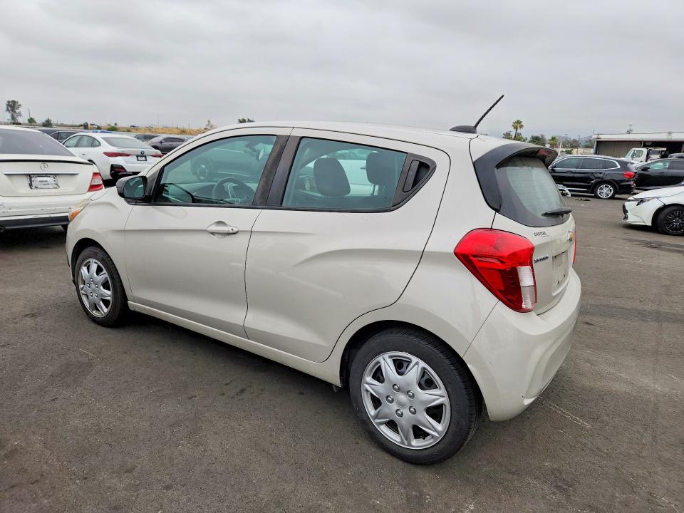 2018 Chevrolet Spark VIN KL8CB6SA3JC433207 COPART salvage auction — FRONT END, Ca - Salvage Certificate, sold $1,750 on 2026-07-08 (photo 2)