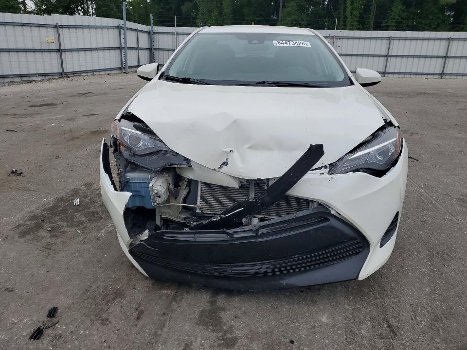 2017 Toyota Corolla VIN 5YFBURHEXHP575208 COPART salvage auction — FRONT END, Nc - Salvage Certificate Of Title, sold $4,050 on 2026-07-02 (photo 5)