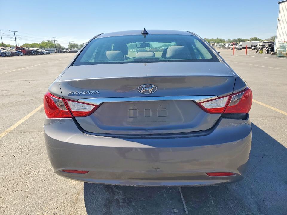 2013 Hyundai Sonata VIN 5NPEB4ACXDH718020 COPART salvage auction — REAR END, ID - SALVAGE CERTIFICATE OF TITLE, sold $900 on 2026-07-02 (photo 6)