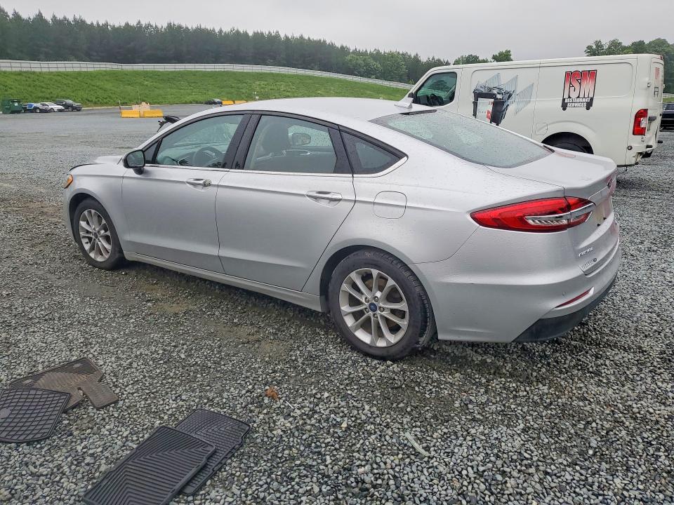 2019 Ford Fusion VIN 3FA6P0HD5KR229201 COPART salvage auction — FRONT END, NC - SALVAGE CERTIFICATE OF TITLE, sold $1,900 on 2026-07-02 (photo 2)
