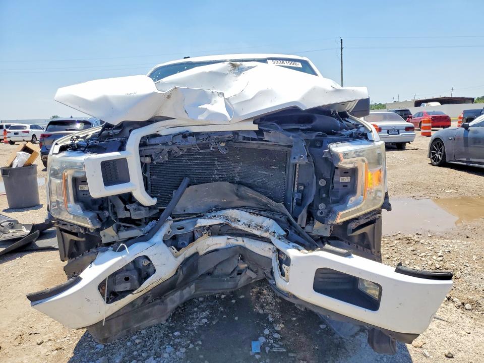 2018 Ford VIN 1FTEW1CPXJKC45123 COPART salvage auction — FRONT END, Tx - Salvage Vehicle Title, sold $4,250 on 2026-07-09 (photo 5)