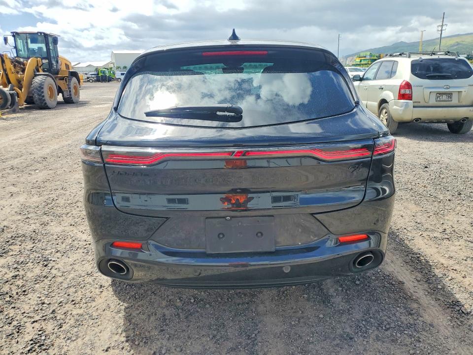 2024 Dodge Hornet VIN ZACPDFDW7R3A25657 COPART salvage auction — REAR END, Hi - Certificate Of Salvage, sold $150 on 2026-08-17 (photo 6)