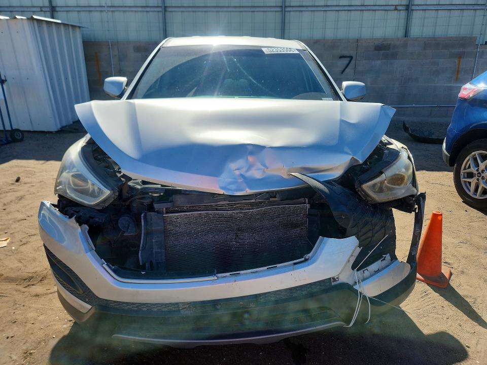 2015 Hyundai Santa fe VIN 5XYZTDLBXFG299308 COPART salvage auction — FRONT END, Nm - Cert Of Title-Salvage, sold $525 on 2026-07-23 (photo 5)