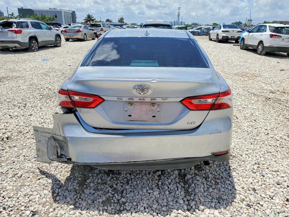 2020 Toyota VIN 4T1C11AK9LU861296 COPART salvage auction — REAR END, FL - CERT OF TITLE SLVG REBUILDABLE, sold $350 on 2026-07-27 (photo 6)