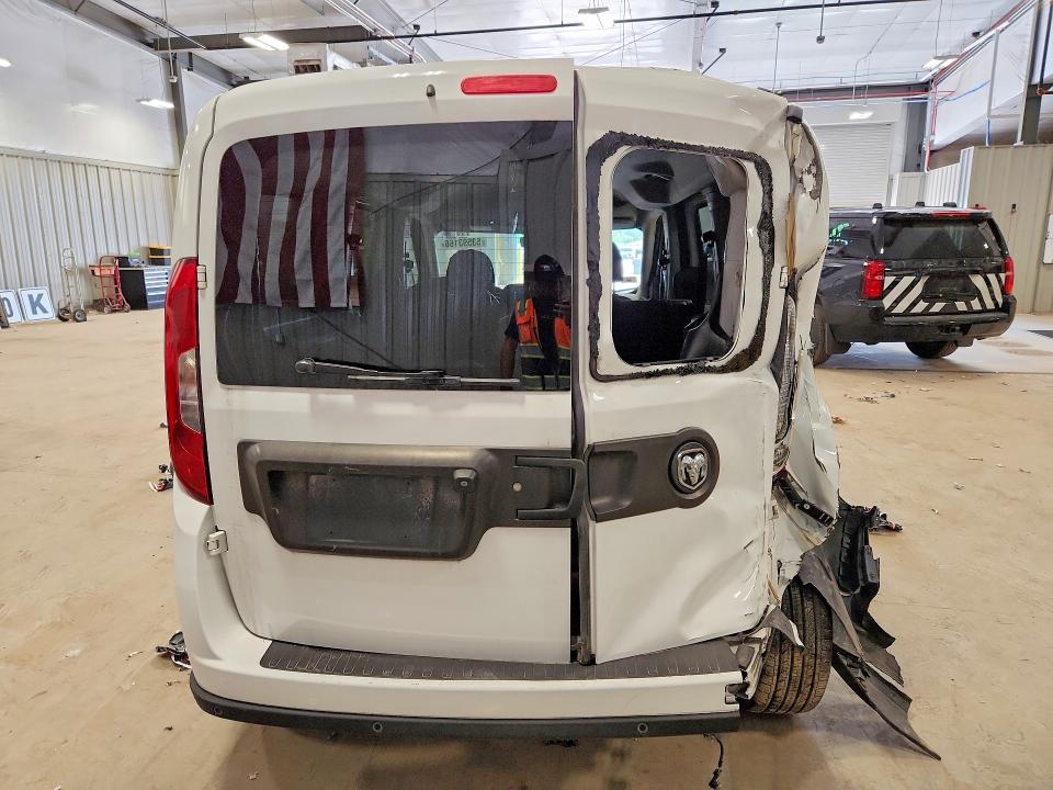 2018 Ram Promaster city VIN ZFBERFBB4J6H72146 COPART salvage auction — REAR END, Il - Salvage Certificate, sold $2,150 on 2026-07-08 (photo 6)