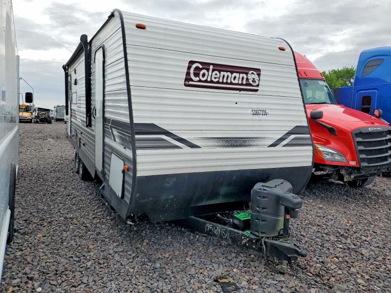 2022 Coleman Uk VIN 4YDTCMM20NH933264 COPART salvage auction — SIDE, IN - CERT OF TITLE-SALVAGE TITLE, sold $3,300 on 2026-07-23 (photo 1)