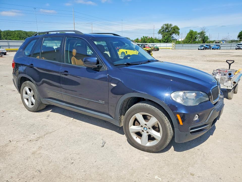 2008 BMW X5 VIN 5UXFE43508L027993 COPART salvage auction — FRONT END, Ia - Cert Of Title-Salvage Title, sold $600 on 2026-07-24 (photo 4)