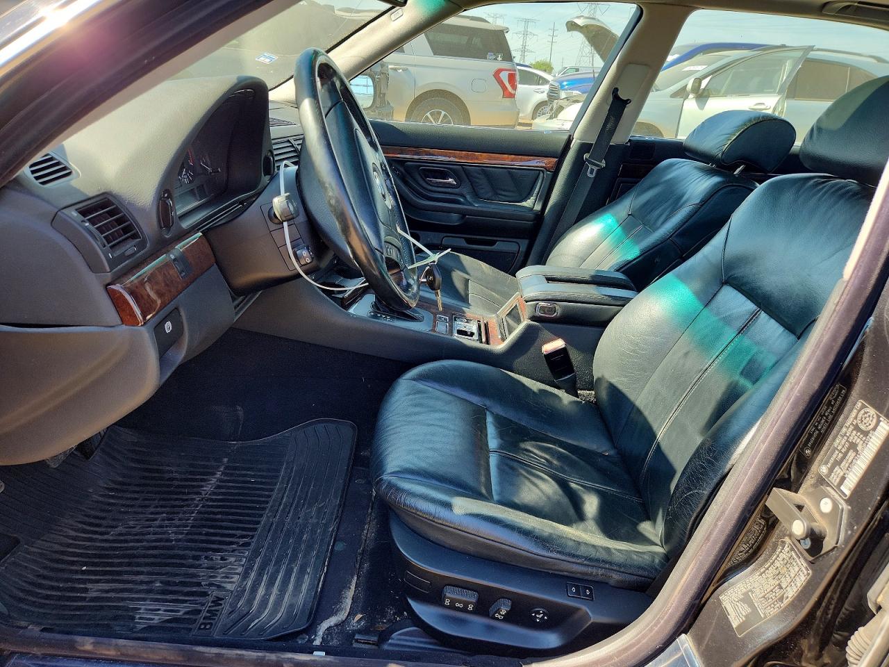 2000 BMW 7 Series VIN WBAGH8342YDP11785 COPART salvage auction — Minor Dent/Scratches, IL - CERTIFICATE OF TITLE, sold $1,150 on 2026-07-02 (photo 7)