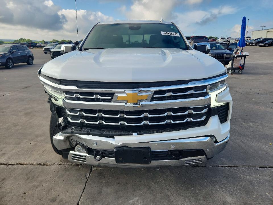 2024 Chevrolet Silverado VIN 1GCPAEED3RZ247932 COPART salvage auction — FRONT END, TX - SALVAGE VEHICLE TITLE (P), sold $21,000 on 2026-07-02 (photo 5)