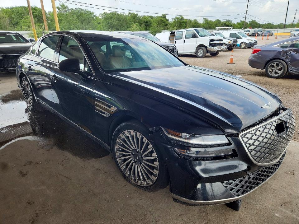 2023 Genesis G80 VIN KMTGE4S15PU006748 COPART salvage auction — FRONT END, FL - CERTIFICATE OF DESTRUCTION, sold $7,400 on 2026-07-13 (photo 4)