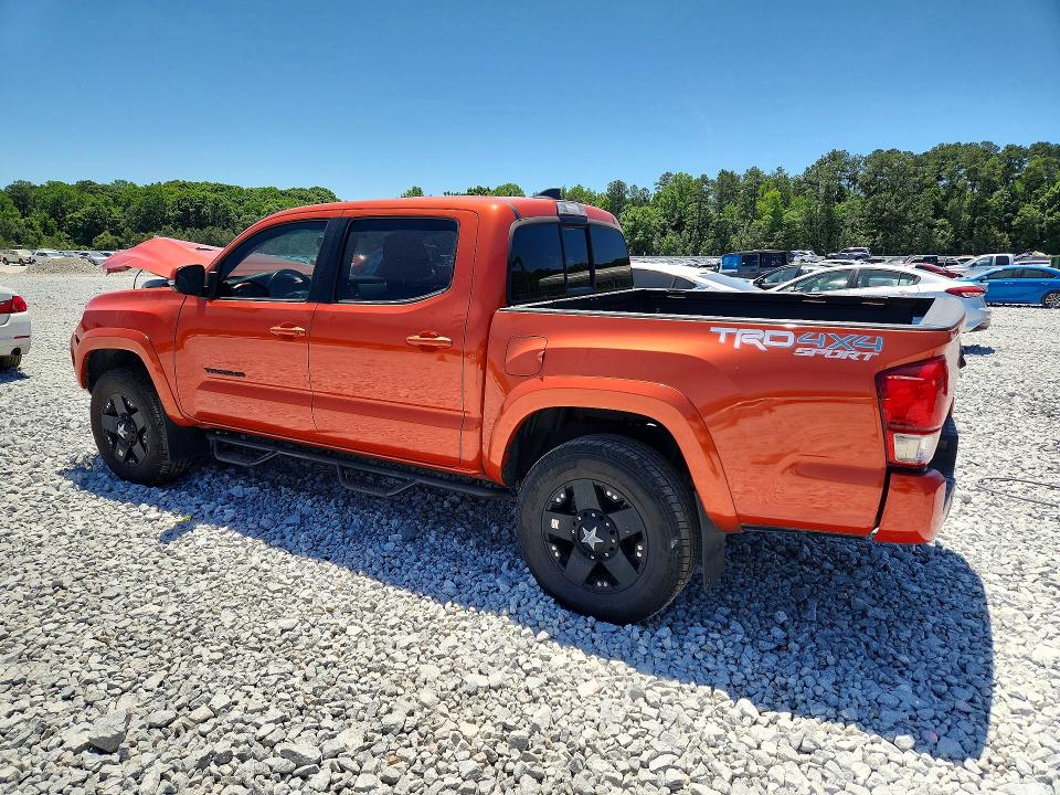 2016 Toyota Tacoma VIN 5TFCZ5AN7GX010973 COPART salvage auction — FRONT END, Ga - Cert Of Title-Salvage, sold $14,700 on 2026-07-09 (photo 2)