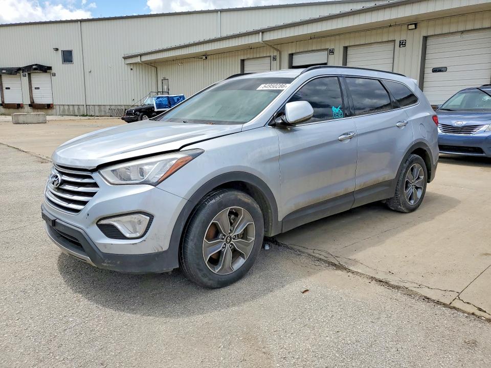 2016 Hyundai Santa fe VIN KM8SM4HF5GU143781 COPART salvage auction — MINOR DENT/SCRATCHES, Oh - Certificate Of Title, sold $1,900 on 2026-07-27 (photo 1)