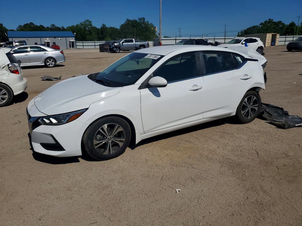 2022 Nissan Sentra VIN 3N1AB8CVXNY205944 COPART salvage auction — REAR END, AL - CERT OF TITLE-SALVAGE TITLE, sold $2,600 on 2026-07-09 (photo 1)