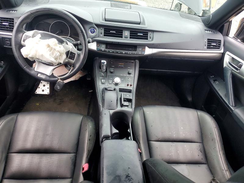 2013 Lexus Ct VIN JTHKD5BH4D2157570 COPART salvage auction — FRONT END, Ar - Cert Of Title-Parts Only, sold $2,800 on 2026-07-13 (photo 8)