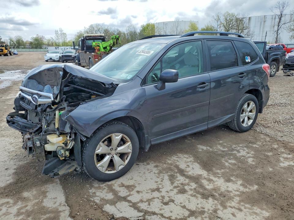2014 Subaru VIN JF2SJAECXEH495056 COPART salvage auction — FRONT END, Ny - Mv-907A Salvage Certificate, sold $425 on 2026-07-27 (photo 1)