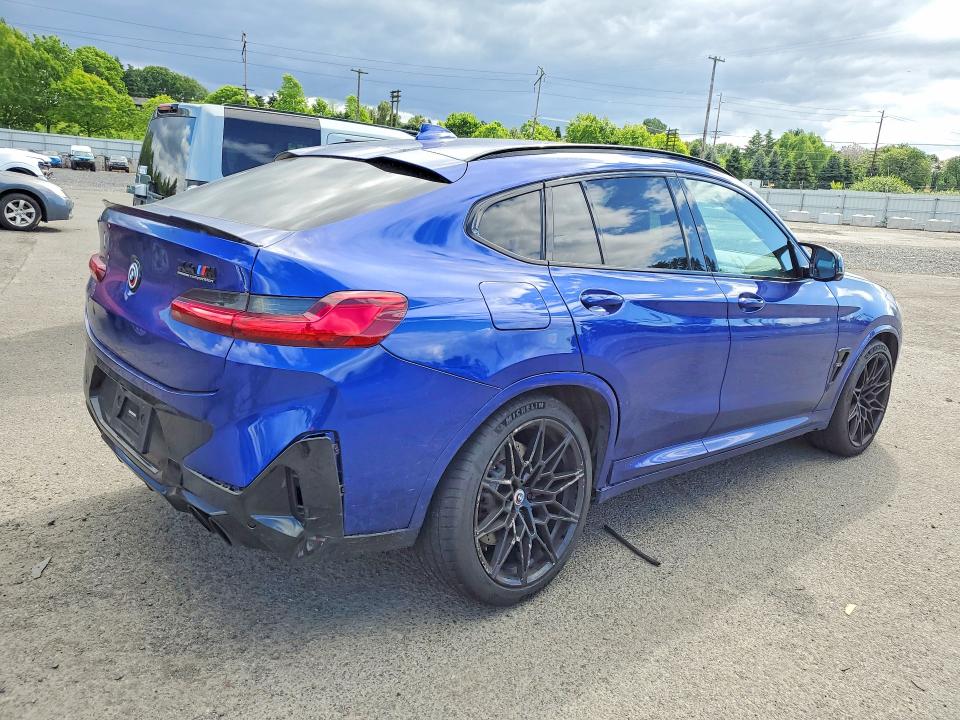 2022 BMW X4 VIN 5YM23EC00N9N37115 COPART salvage auction — UNDERCARRIAGE, Or - Salvage Title Certificate, sold $34,250 on 2026-09-14 (photo 3)