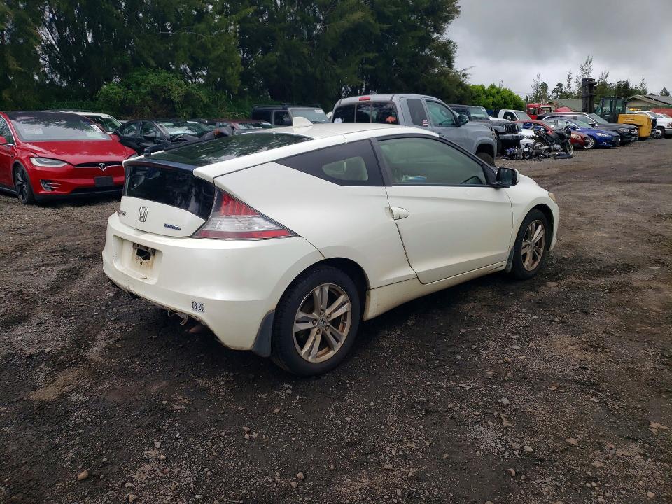 2012 Honda VIN JHMZF1D61CS003586 COPART salvage auction — REAR END, Hi - Certificate Of Salvage, sold $175 on 2026-07-06 (photo 3)
