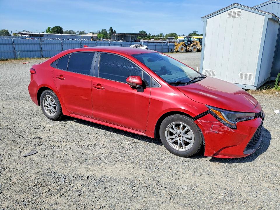 2021 Toyota Corolla VIN JTDEAMDE5MJ016548 COPART salvage auction — FRONT END, CA - SALVAGE CERTIFICATE, sold $4,050 on 2026-07-23 (photo 4)