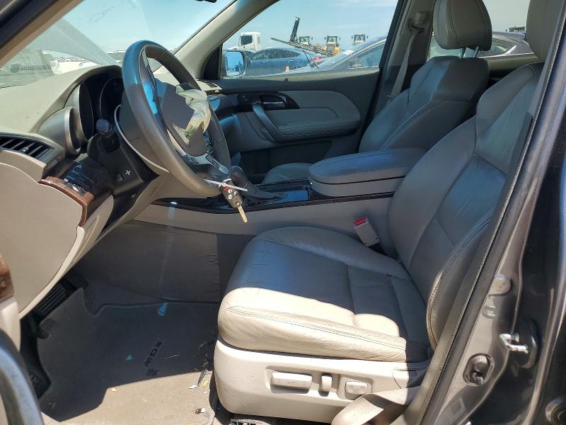 2011 Acura Mdx VIN 2HNYD2H67BH515372 COPART salvage auction — FRONT END, Tx - Salvage Vehicle Title, sold $650 on 2026-07-09 (photo 7)