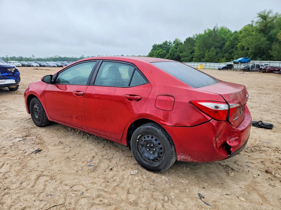2016 Toyota Corolla VIN 5YFBURHE7GP546456 COPART salvage auction — REAR END, Fl - Cert Of Title Slvg Rebuildable, sold $2,500 on 2026-07-10 (photo 2)