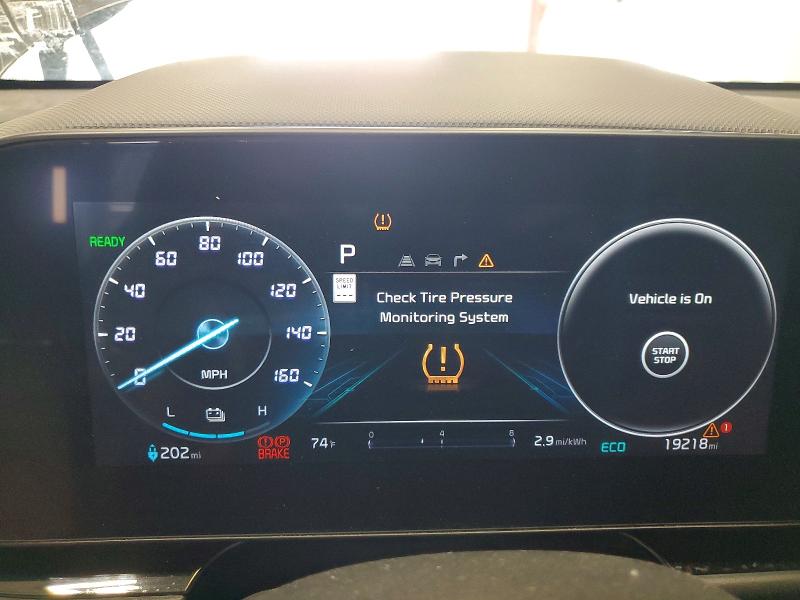 2024 Kia Niro VIN KNDCR3L1XR5115343 COPART salvage auction — REAR END, FL - CERT OF TITLE SLVG REBUILDABLE, sold $7,000 on 2026-07-13 (photo 9)