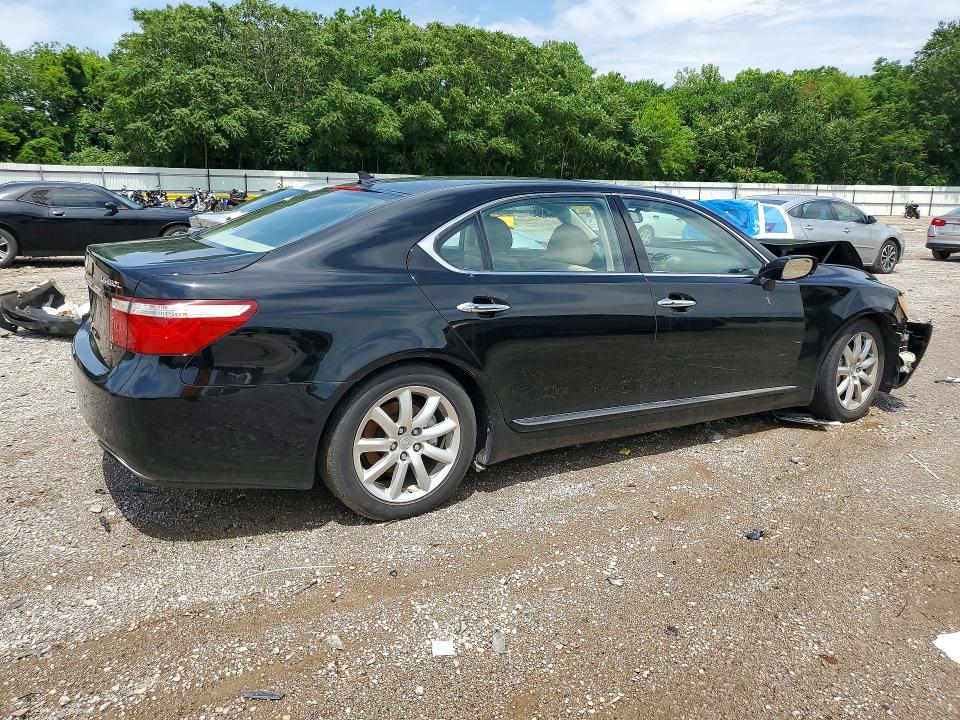 2007 Lexus Ls 460 VIN JTHGL46F675006163 COPART salvage auction — FRONT END, OK - CERT OF TITLE-SALVAGE, sold $575 on 2026-07-16 (photo 3)