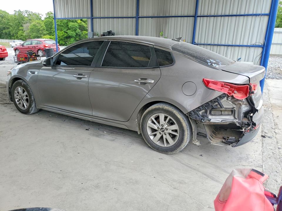 2018 Kia Optima VIN 5XXGT4L36JG229625 COPART salvage auction — REAR END, Ga - Cert Of Title-Salvage, sold $425 on 2026-07-30 (photo 2)
