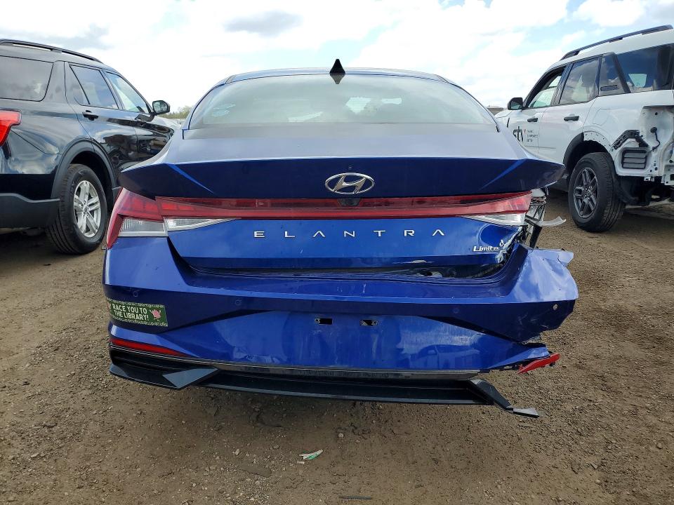 2022 Hyundai Elantra VIN 5NPLP4AG5NH068347 COPART salvage auction — FRONT END, WV - SALVAGE CERTIFICATE, sold $250 on 2026-07-28 (photo 6)